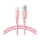 Kabel JoyRoom Multi-Color Series S-A34 USB-A / USB-C 100W 1m - różowy 6941237110411